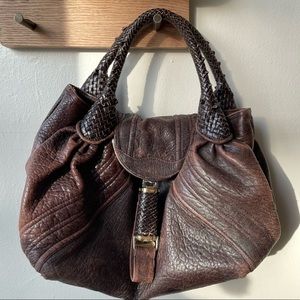 Fendi Spy Bag - Authentic in Cognac